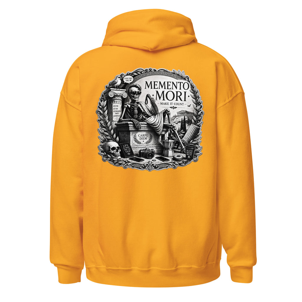 Memento Mori soft hoodie