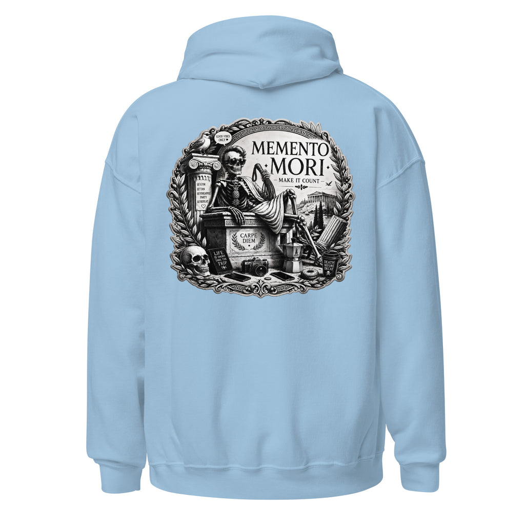 Memento Mori soft hoodie