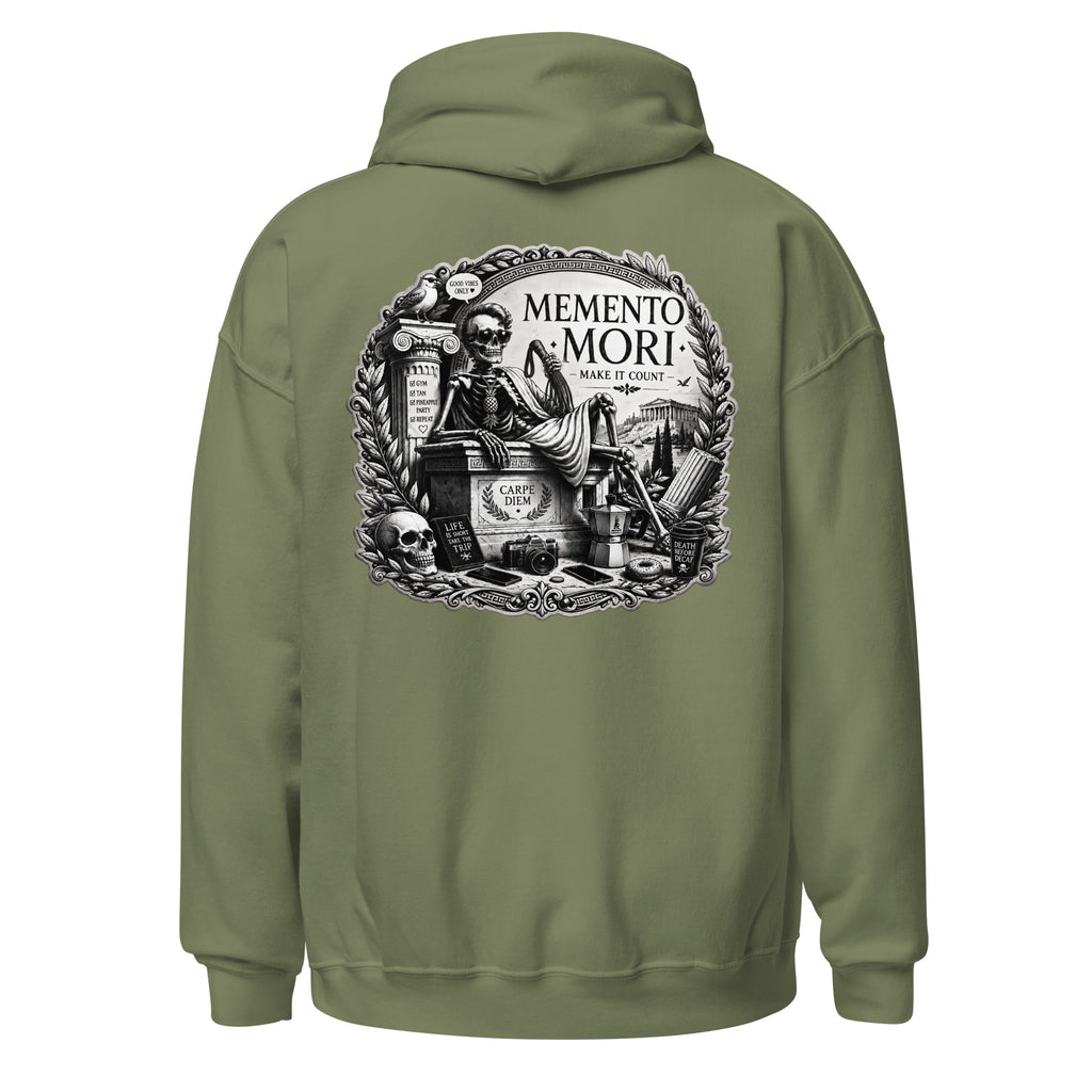 Memento Mori soft hoodie