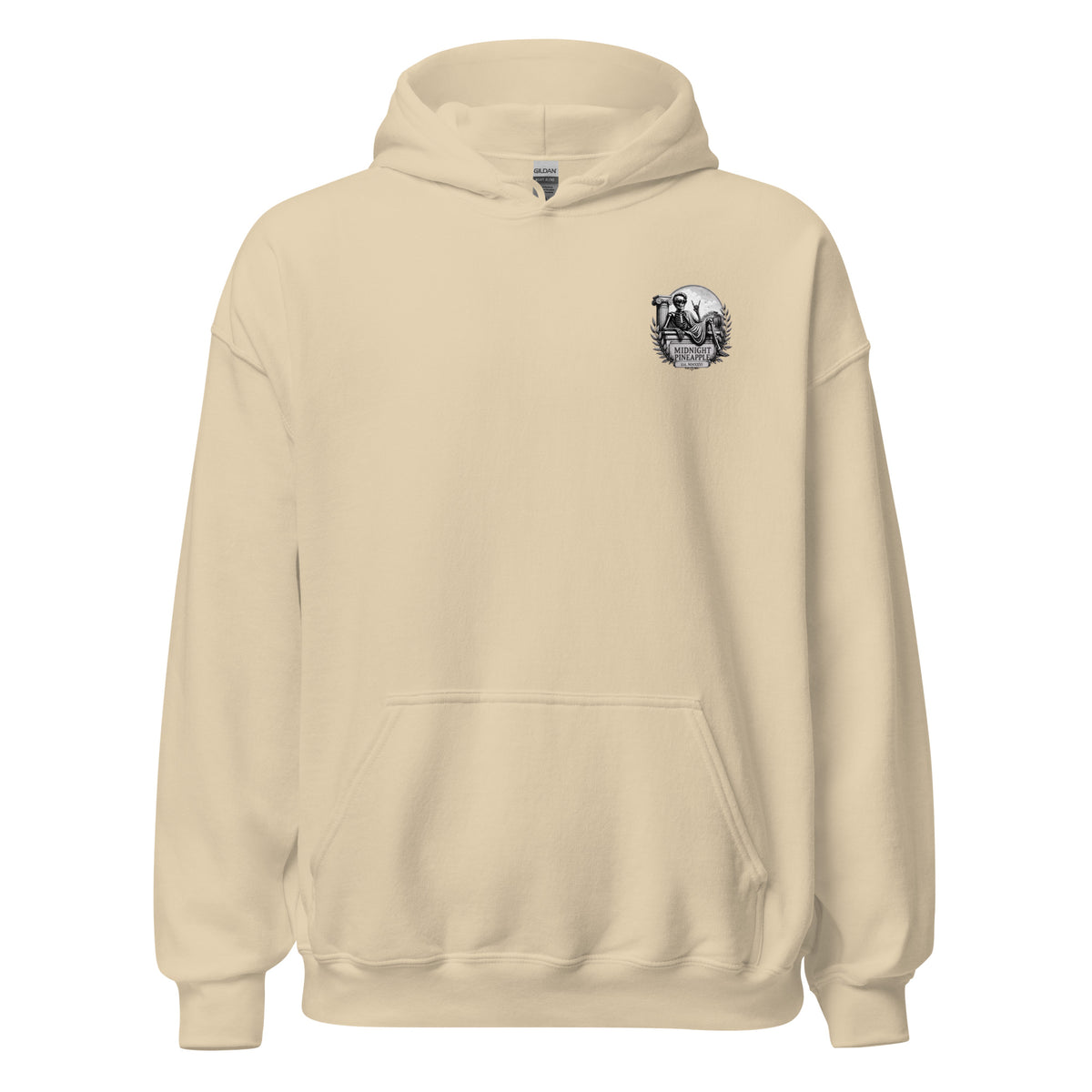 Memento Mori soft hoodie in Sand