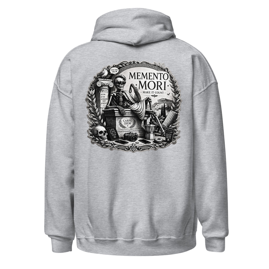Memento Mori soft hoodie