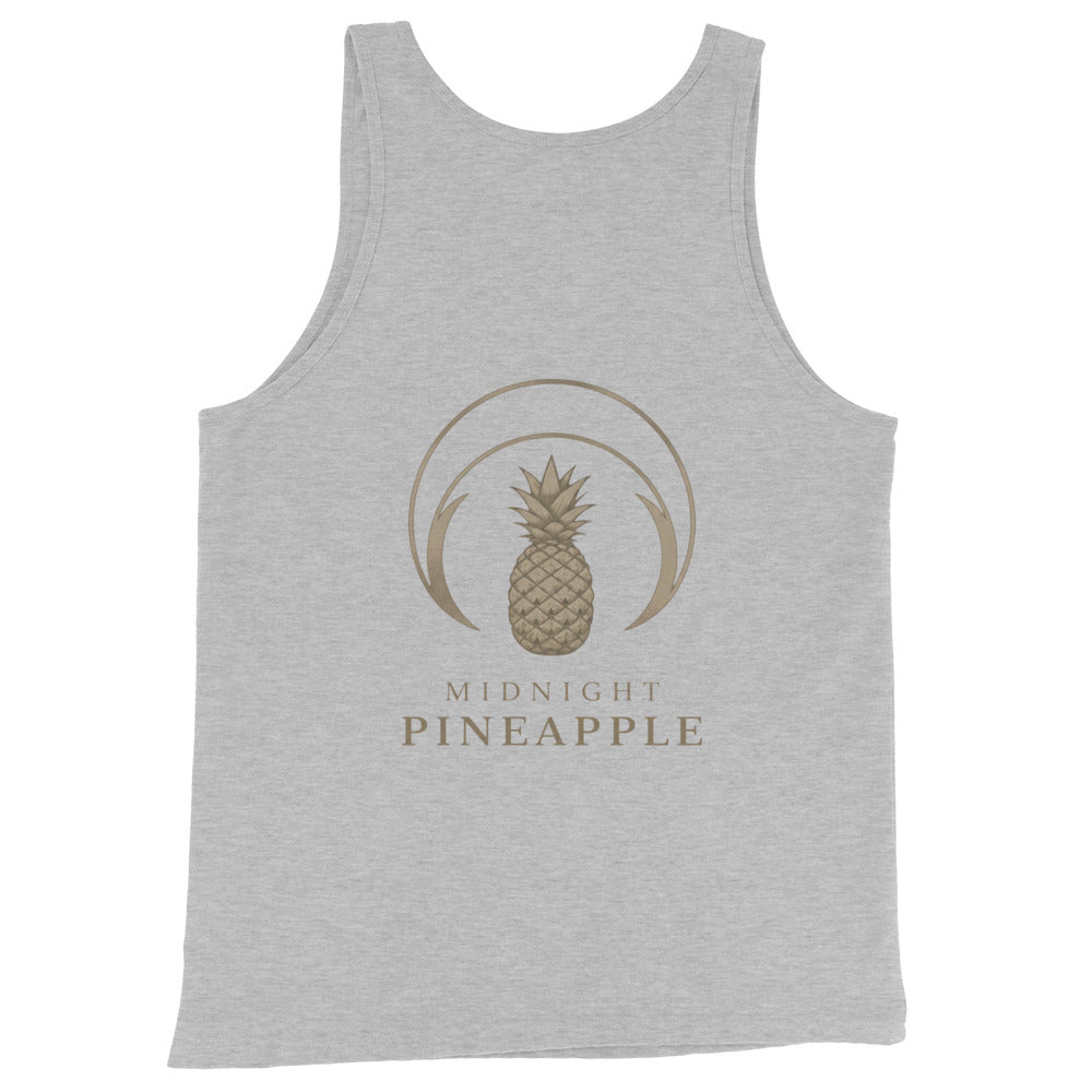 Midnight Pineapple Lifting Team men's soft tank