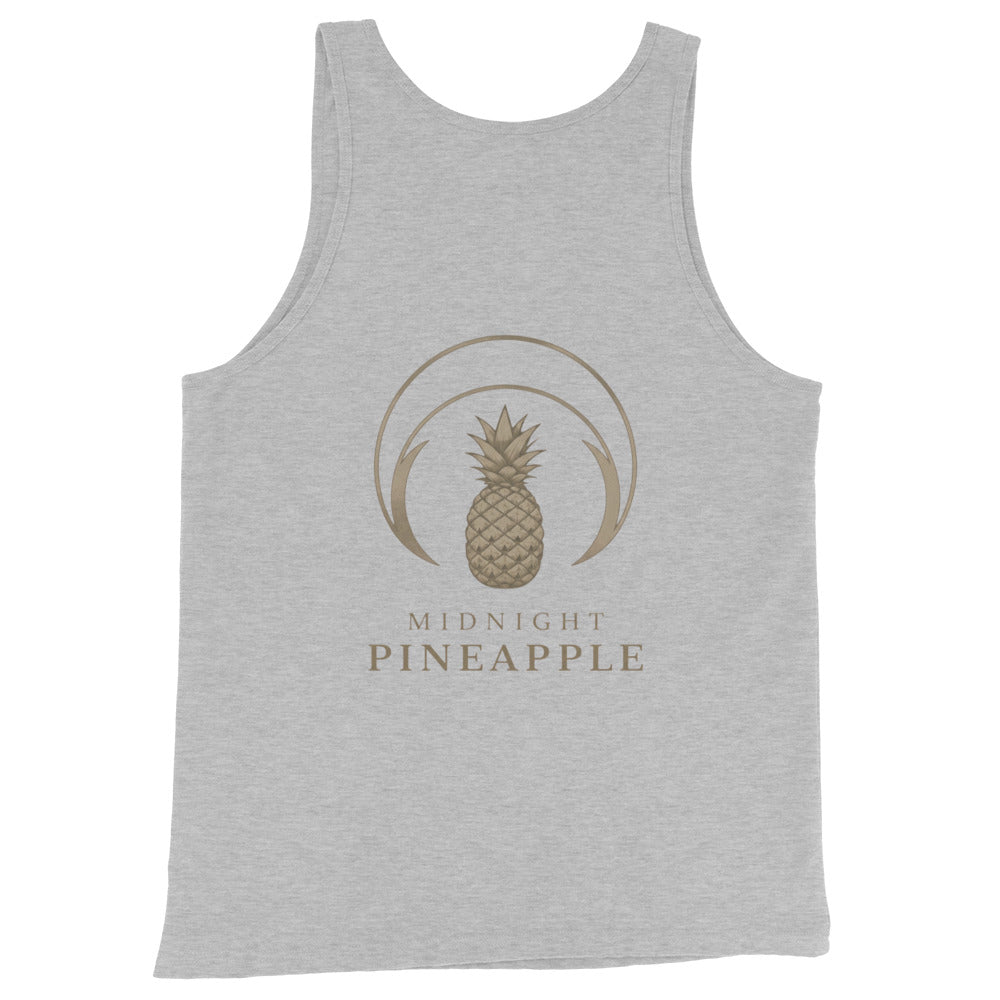 Midnight Pineapple Lifting Team women's soft tank