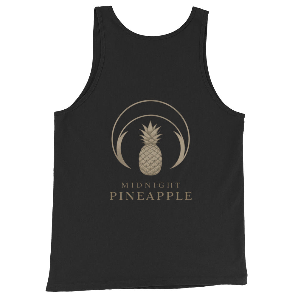 Midnight Pineapple Lifting Team women's soft tank