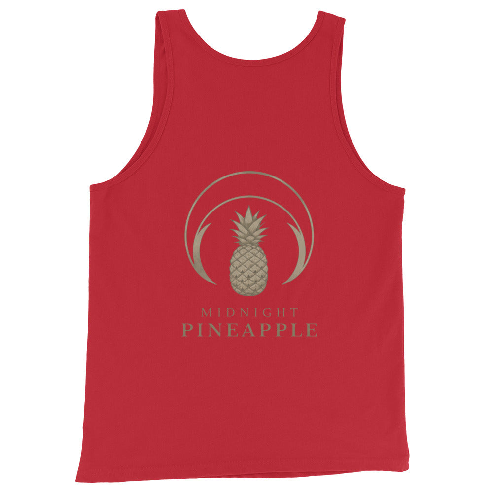 Midnight Pineapple Lifting Team men's soft tank