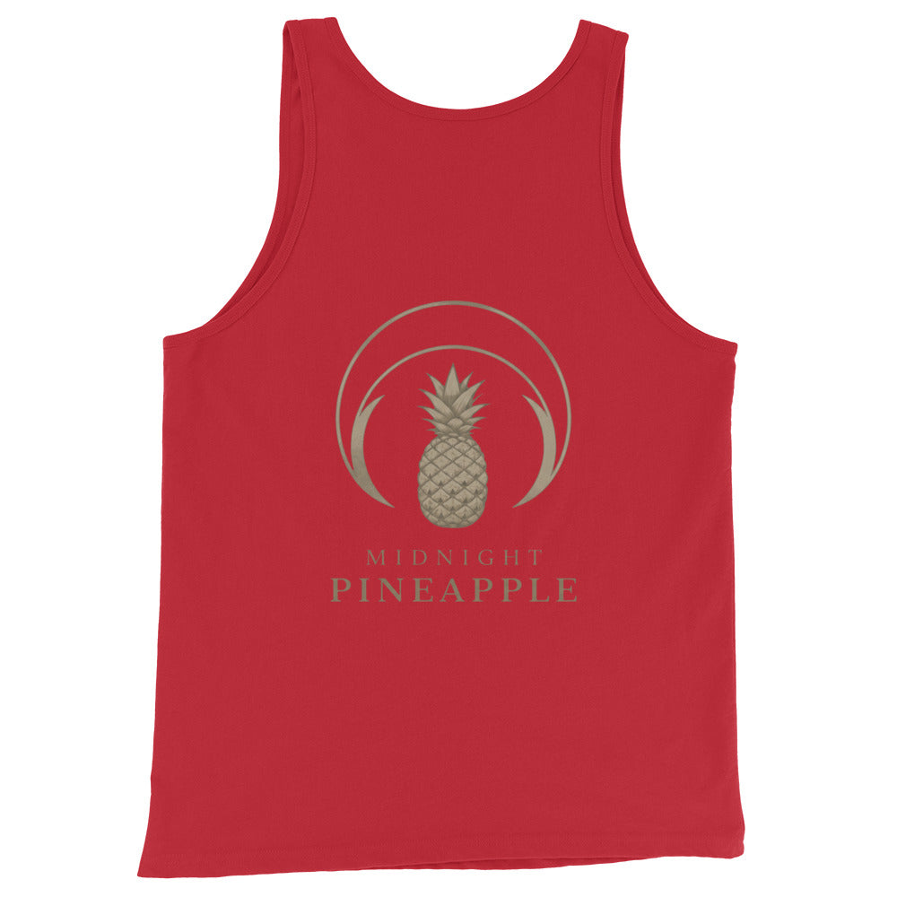 Midnight Pineapple Lifting Team women's soft tank