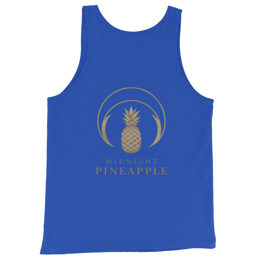 Midnight Pineapple Lifting Team women's soft tank