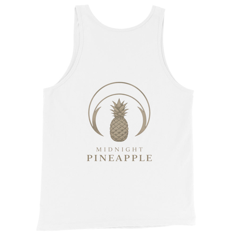 Midnight Pineapple Lifting Team men's soft tank