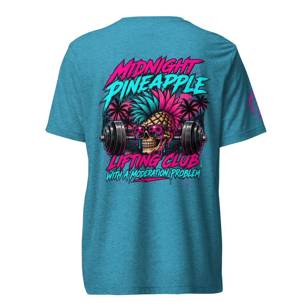 Midnight Pineapple Lifting Team soft tee