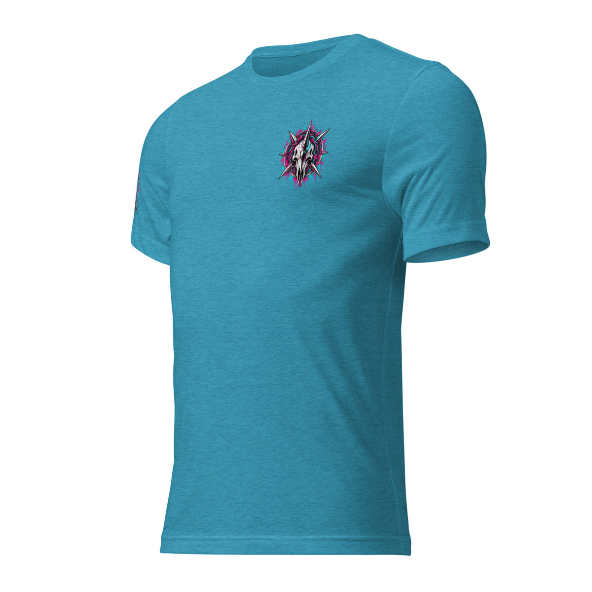 Unicorn Hunter neon punk soft tee