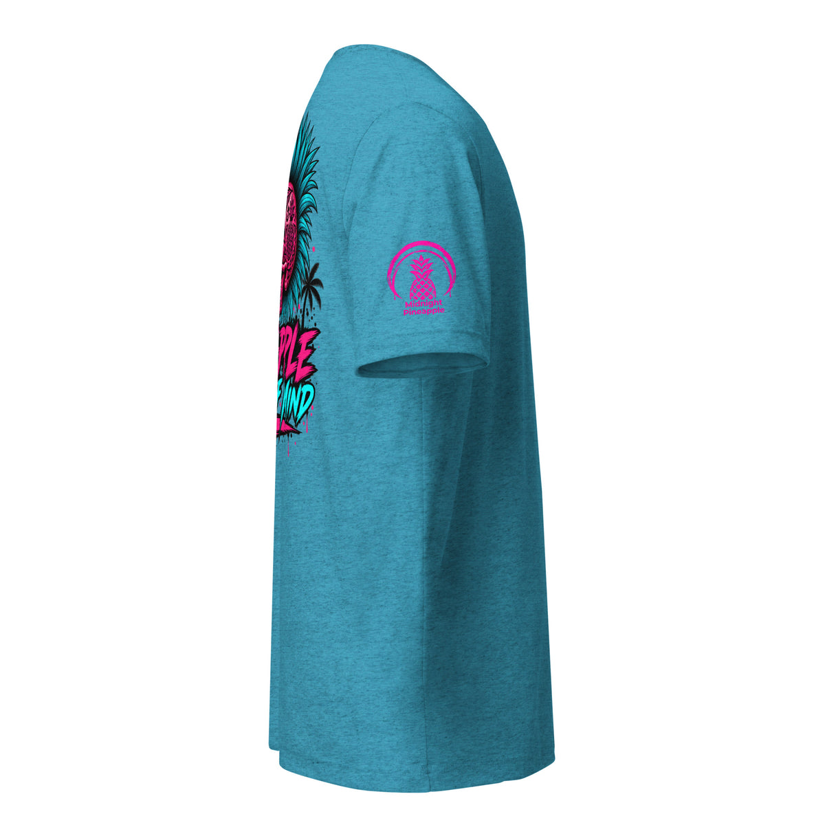 Pineapple State of Mind neon skull soft tee