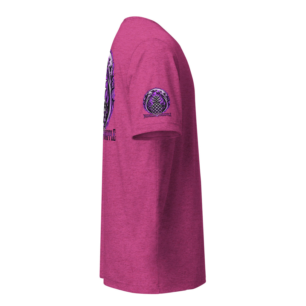 Purple Midnight Halloween pineapple tee