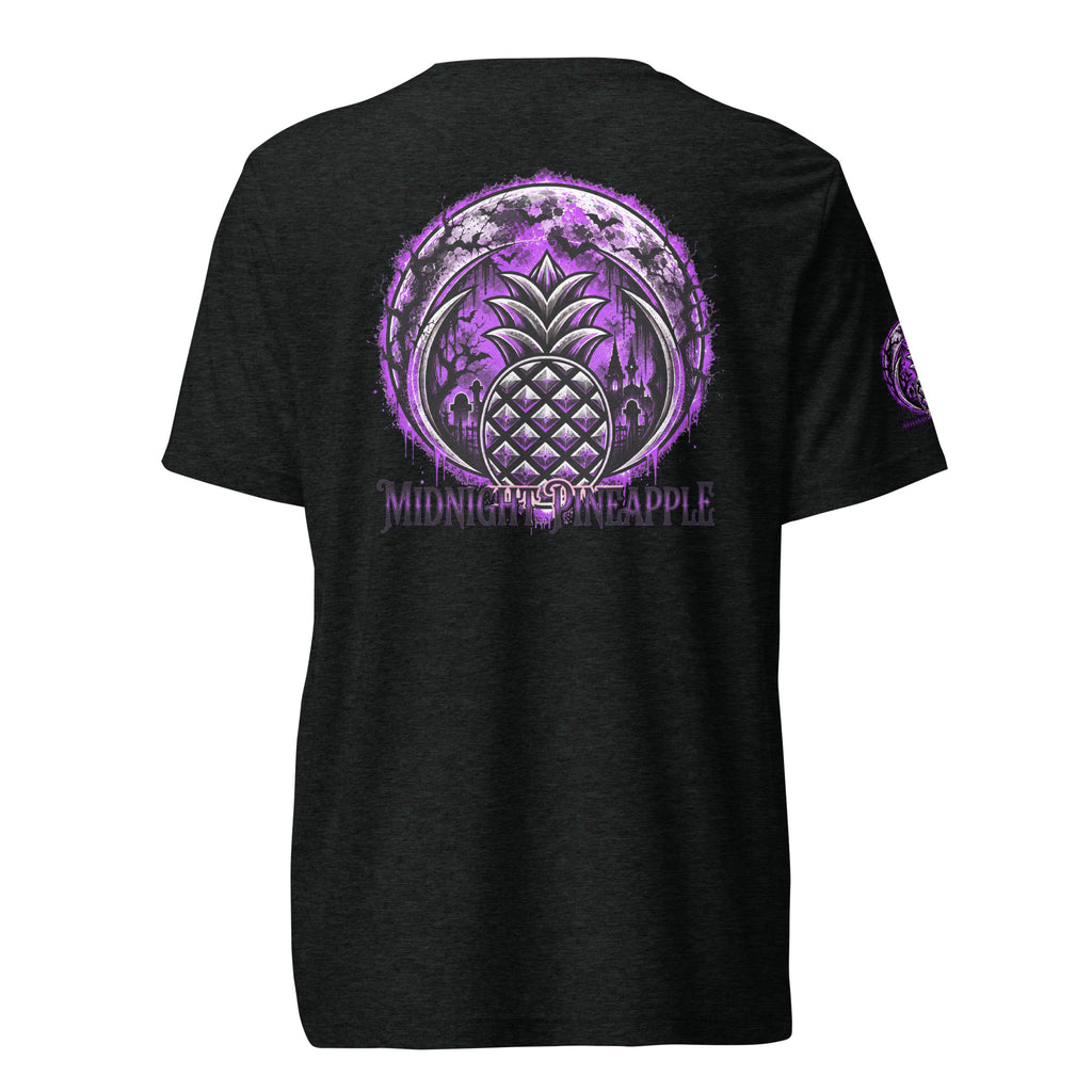 Purple Midnight Halloween pineapple tee