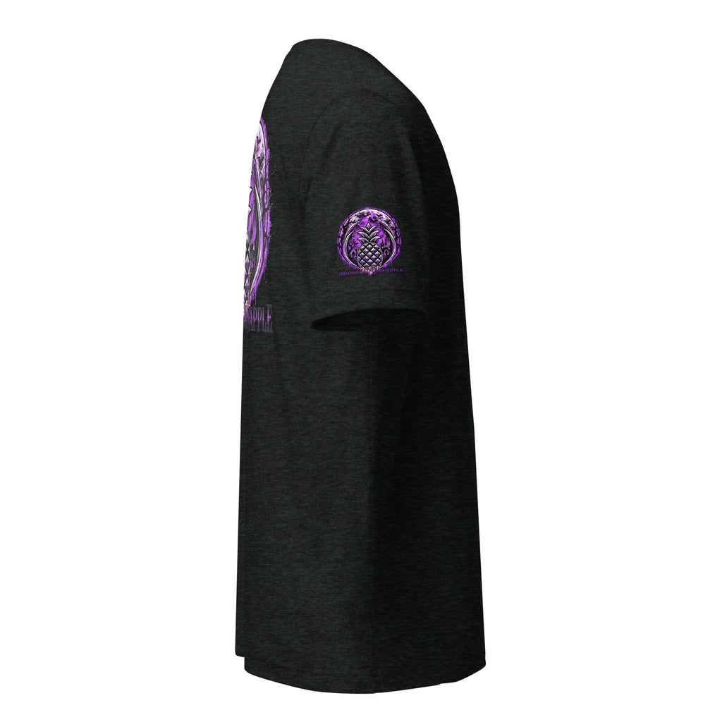 Purple Midnight Halloween pineapple tee
