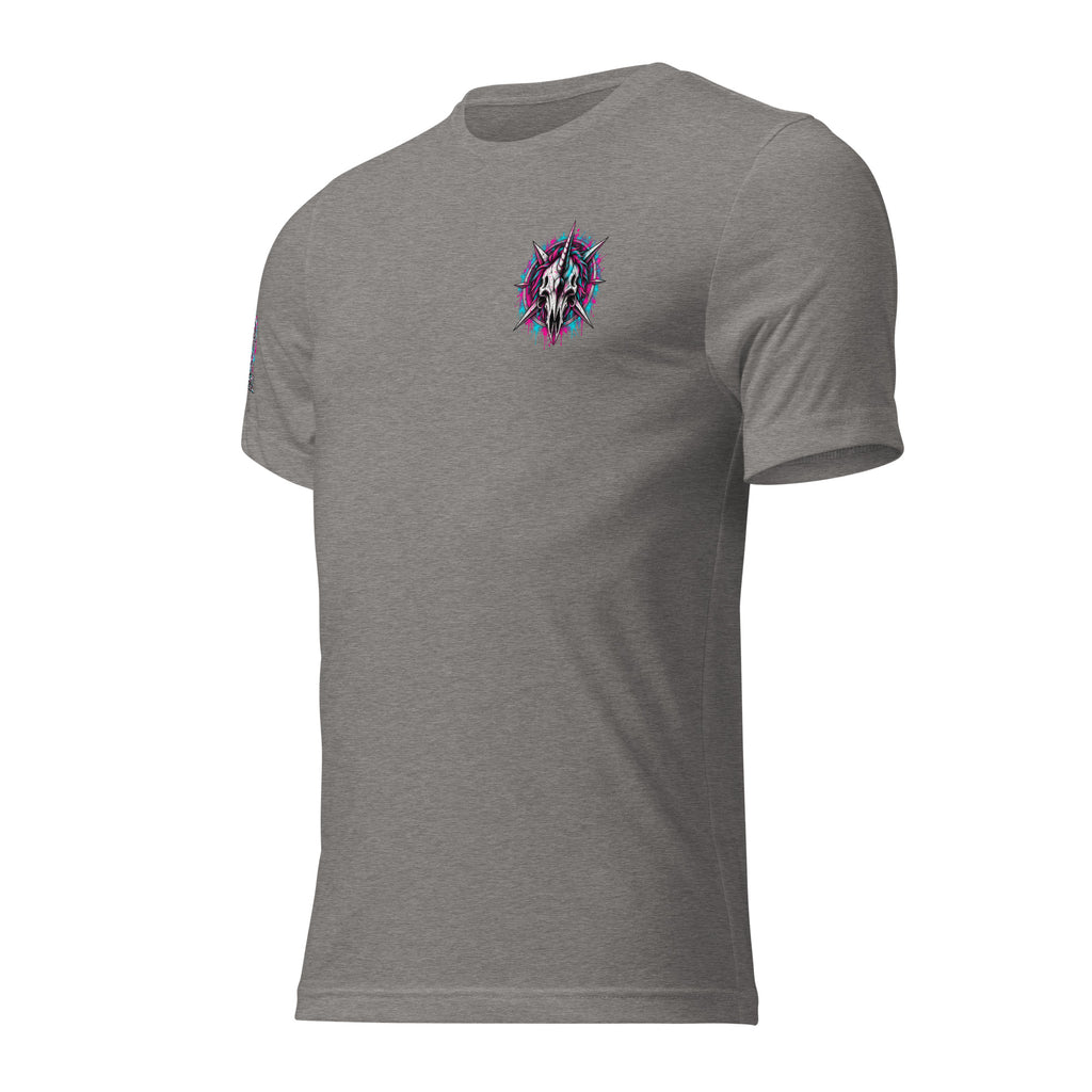 Unicorn Hunter neon punk soft tee