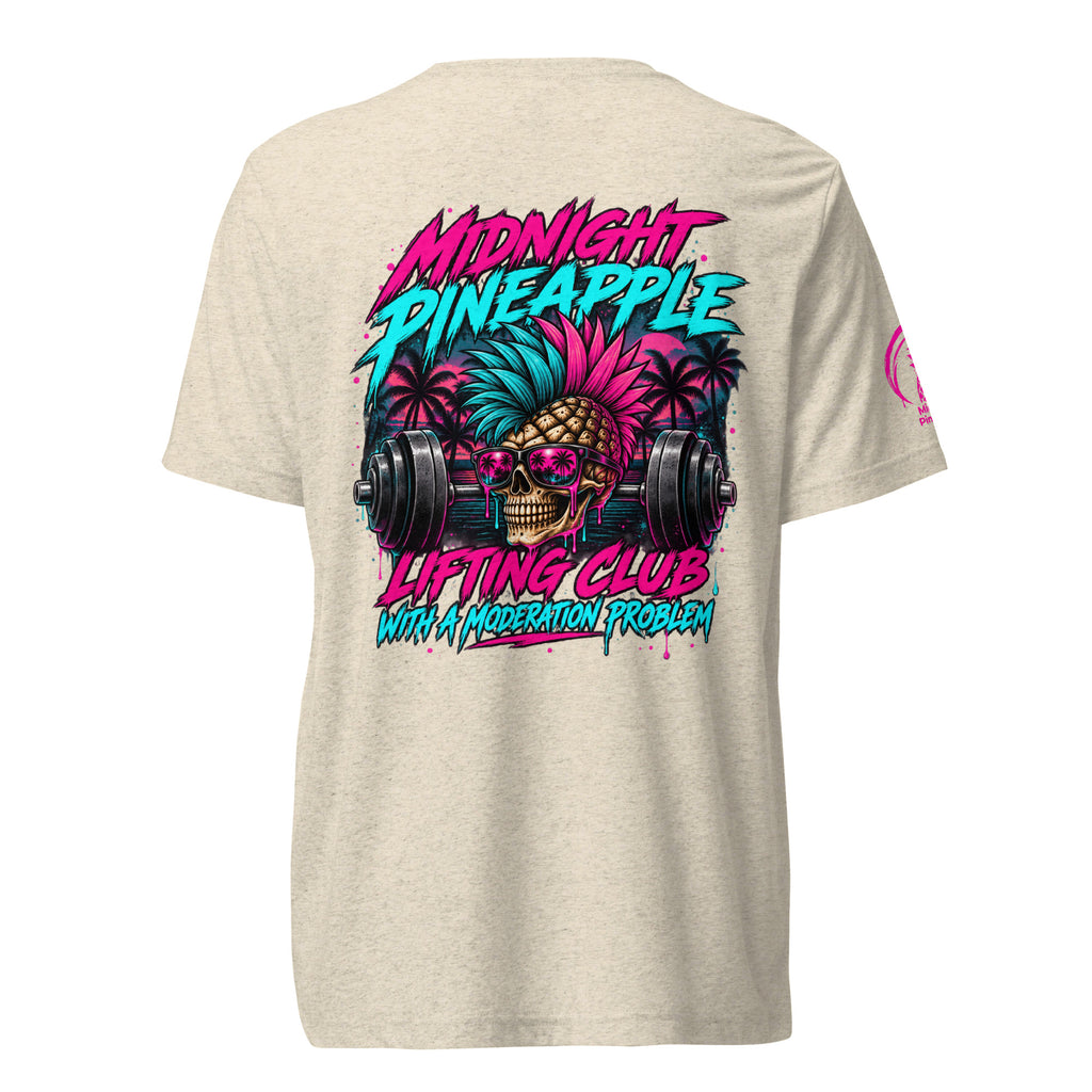 Midnight Pineapple Lifting Team soft tee