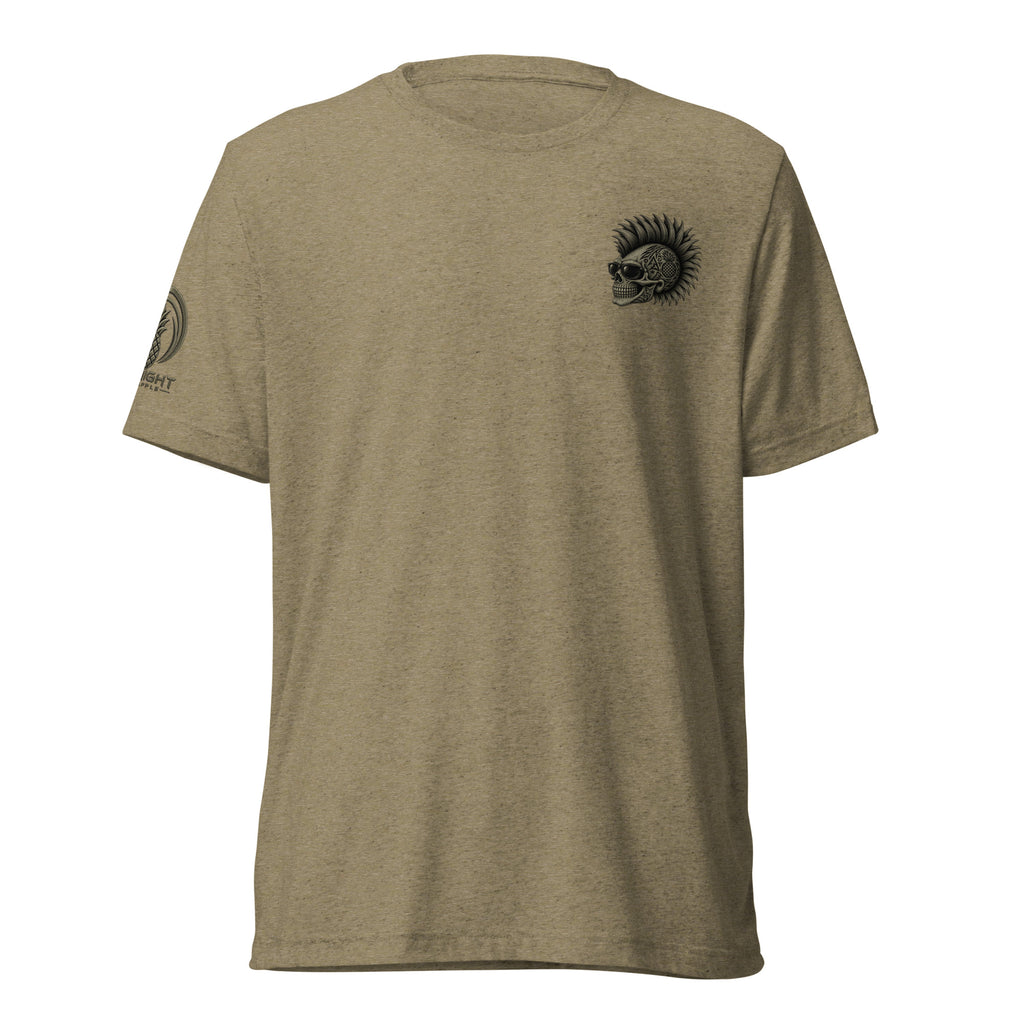 Subdued Pineapple State of Mind olive soft tee