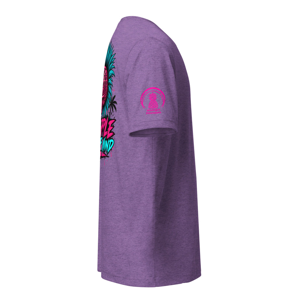 Pineapple State of Mind neon skull soft tee