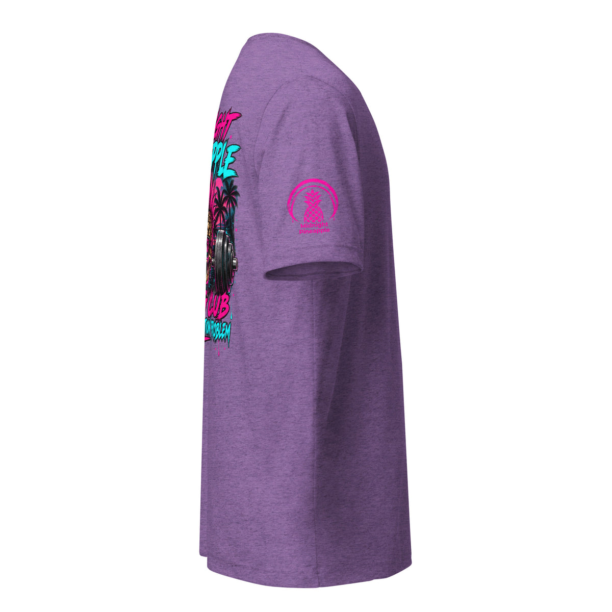 Midnight Pineapple Lifting Team soft tee