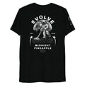 Evolve black tri-blend soft tee