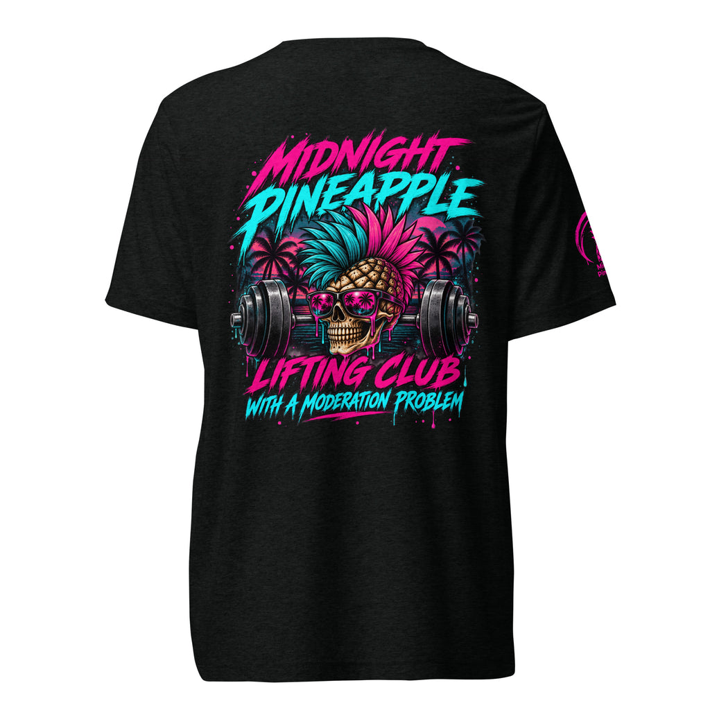 Midnight Pineapple Lifting Team soft tee
