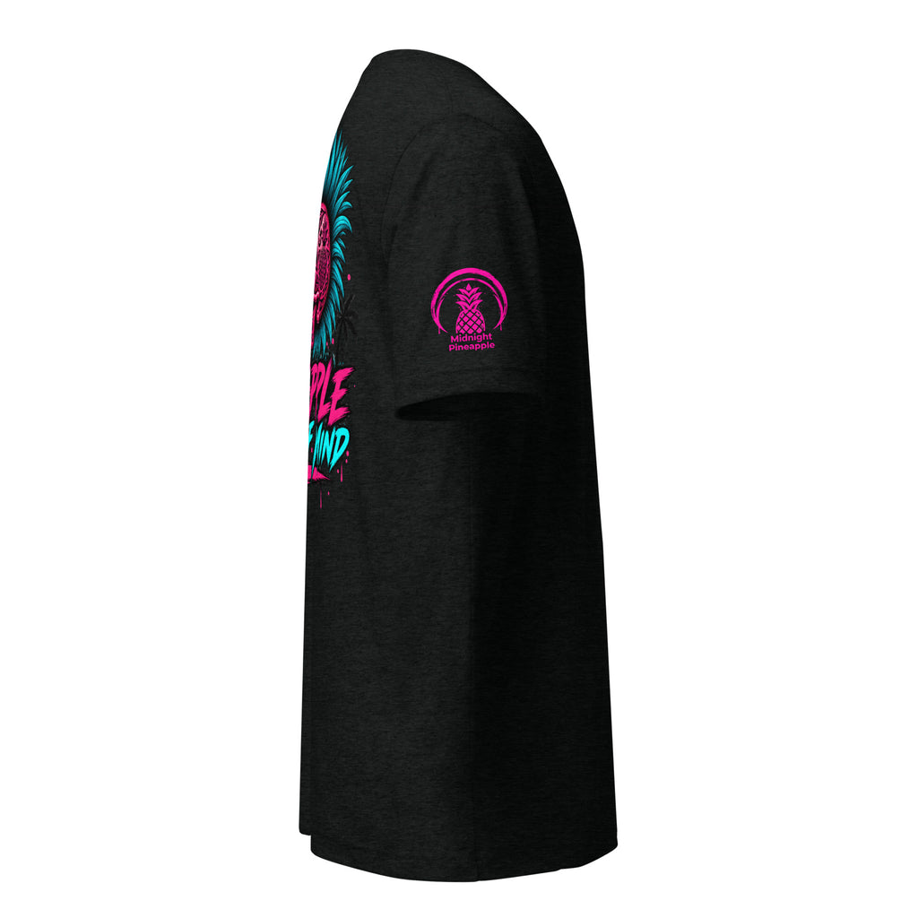 Pineapple State of Mind neon skull soft tee