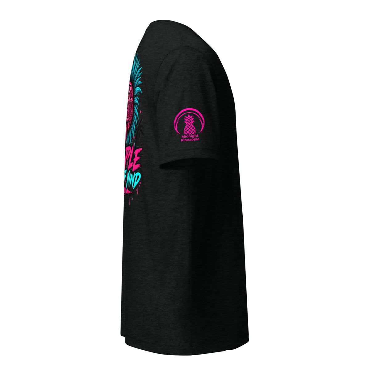 Pineapple State of Mind neon skull soft tee