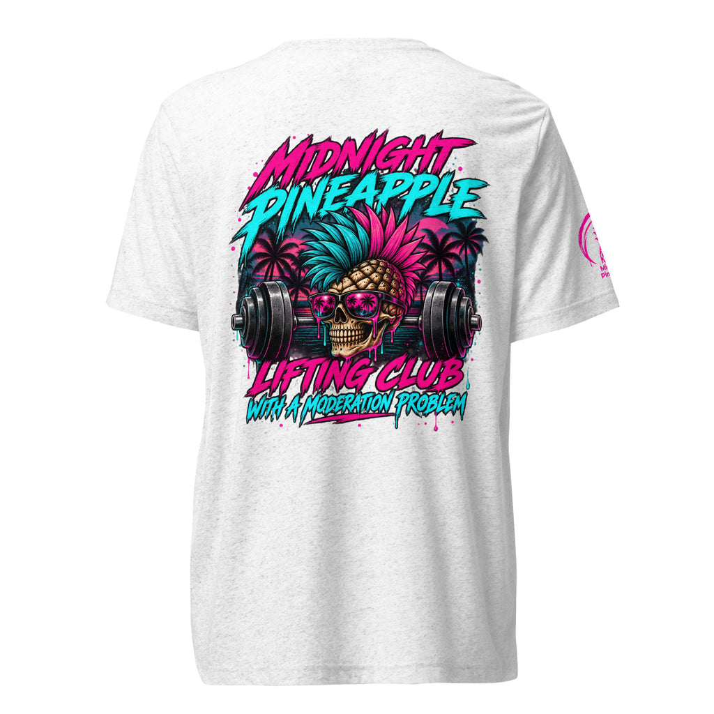 Midnight Pineapple Lifting Team soft tee