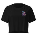 Toxic AF women's crop top in Black